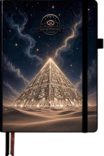 Gold pyramid glow